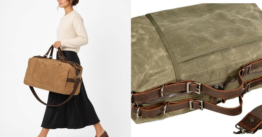 Waxed Canvas Bag Care: Cleaning, Re-Waxing and How the Patina Develops