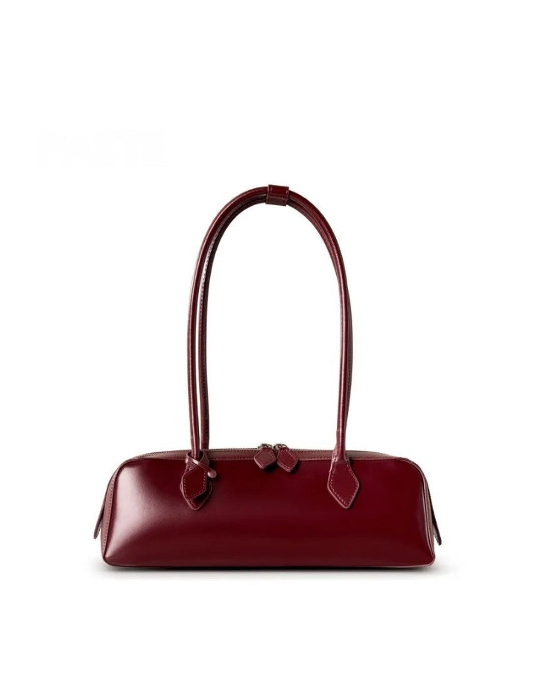 Éléanor French Baguette Leather Bag - product shot