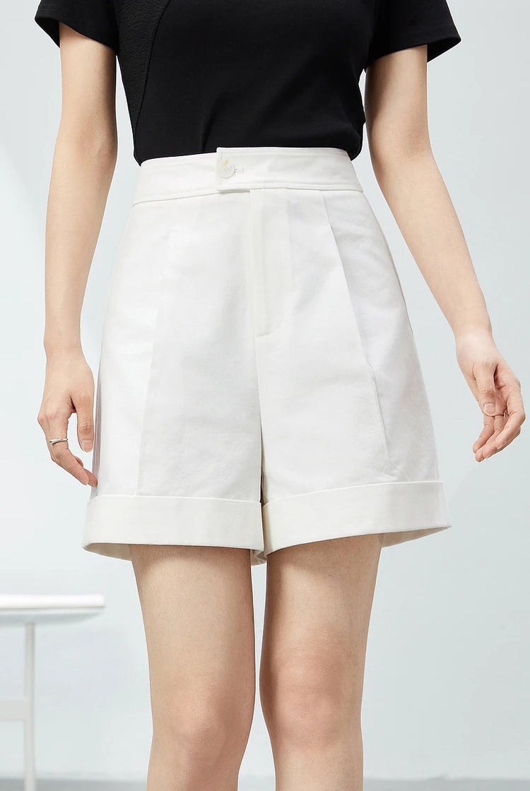 Orabella Bermuda Cotton Shorts