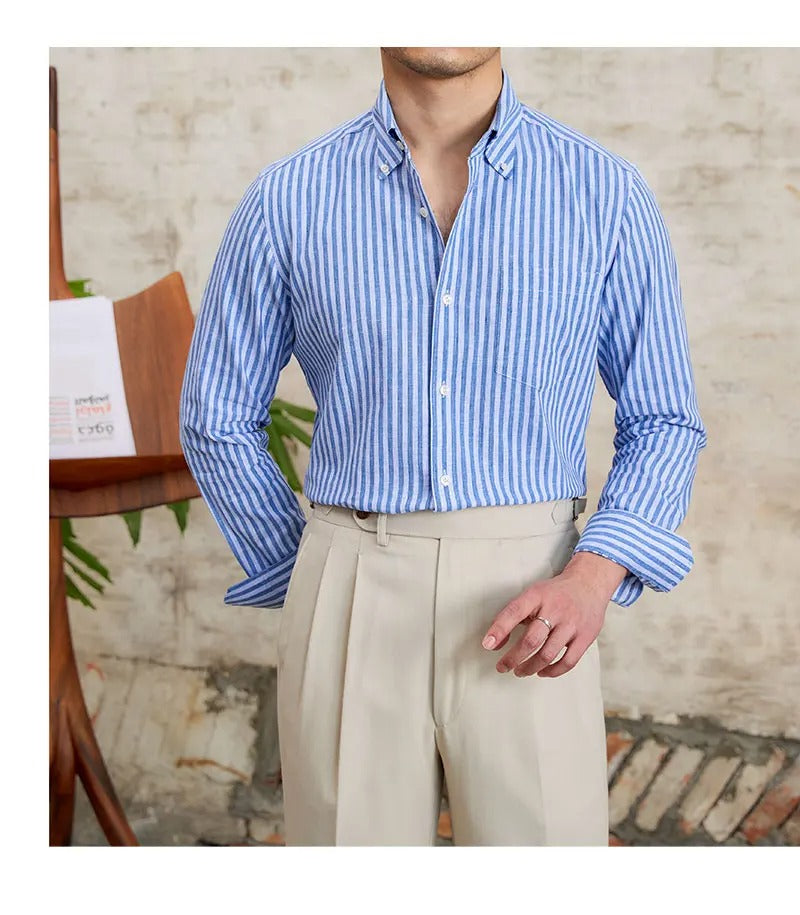 Santino Linen Blend Shirt