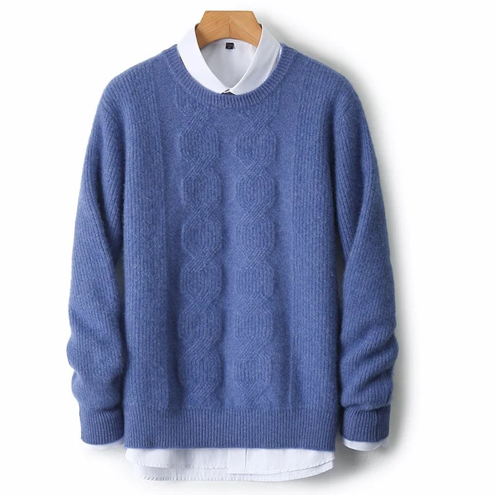 Merino Jacquard Wool Sweater