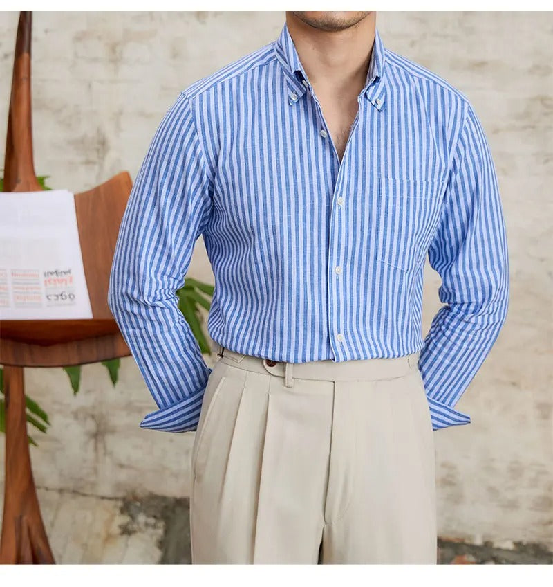 Santino Linen Blend Shirt