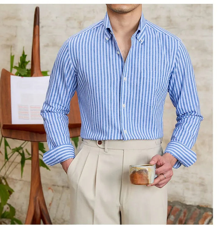 Santino Linen Blend Shirt