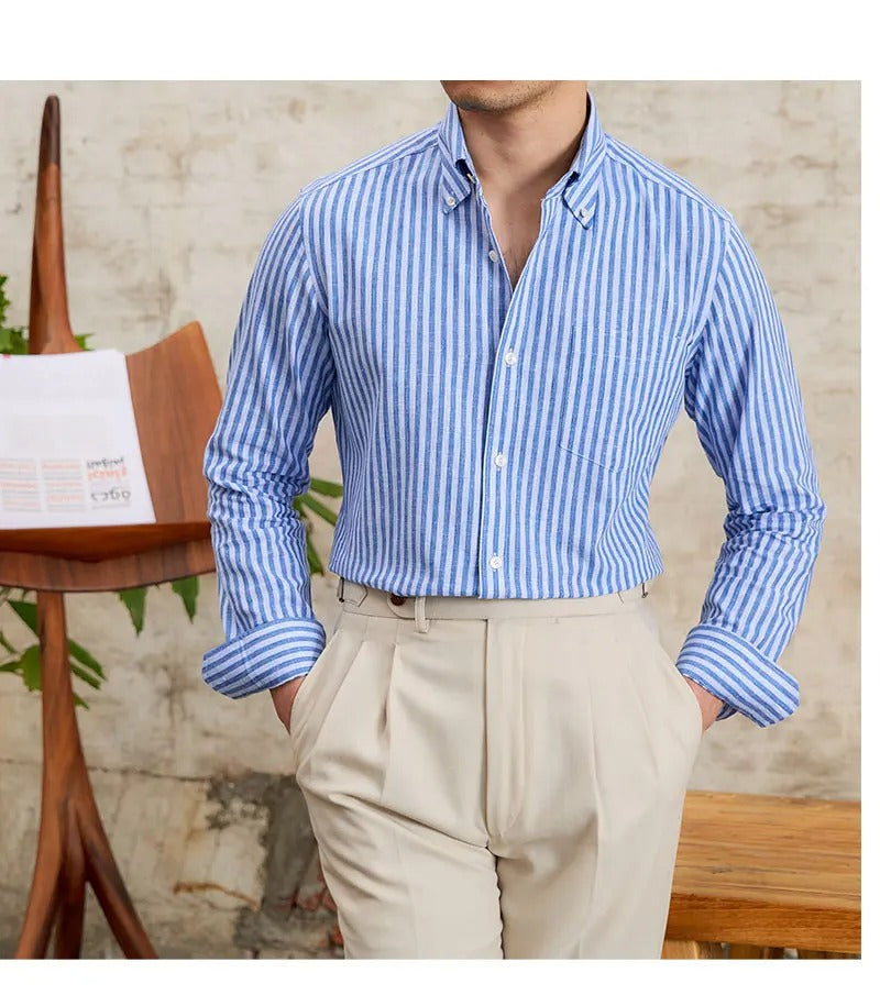 Santino Linen Blend Shirt