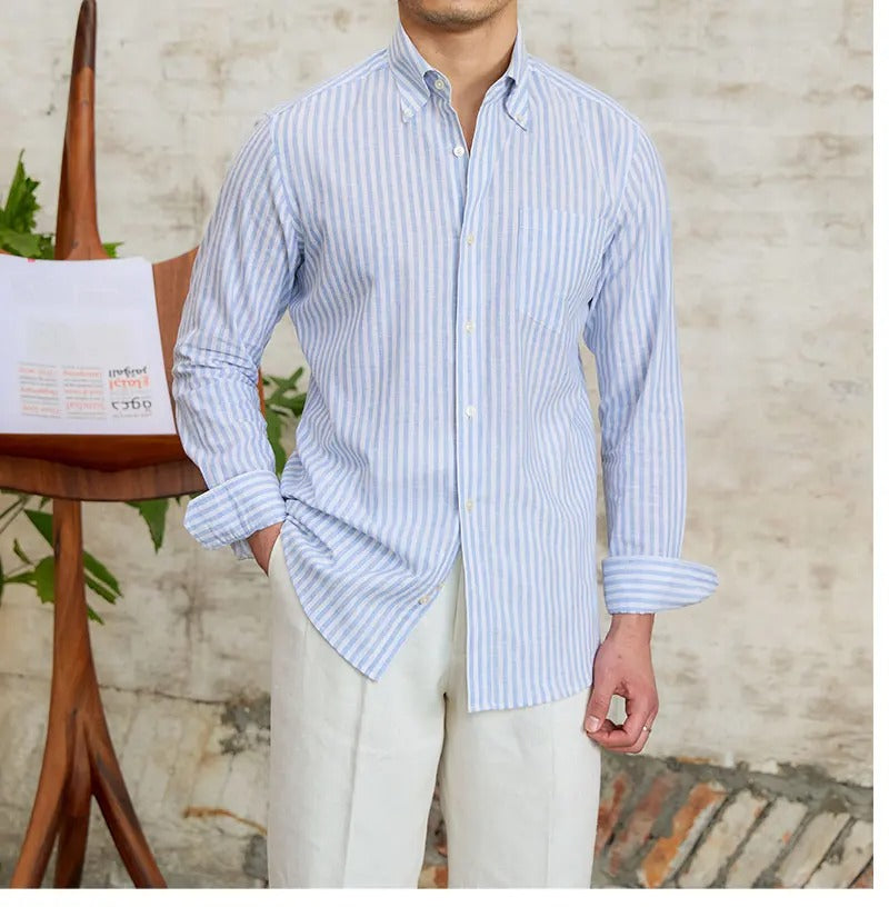 Santino Linen Blend Shirt