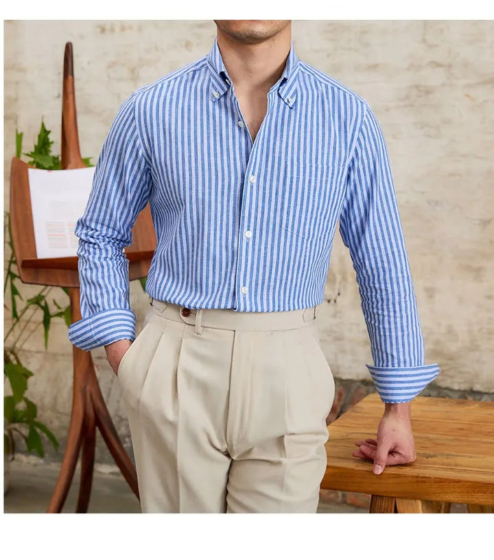 Santino Linen Blend Shirt