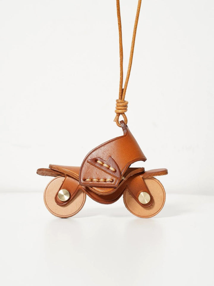 The Leather Moto Charm