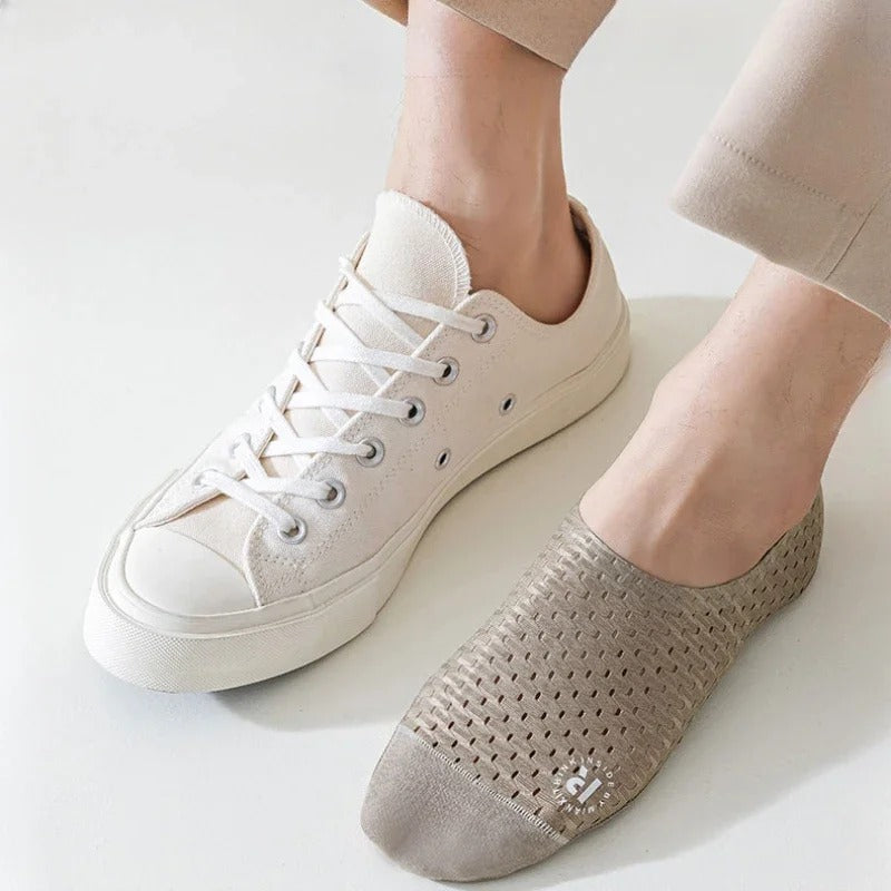 Summer Breathable Invisible No Show Socks Men