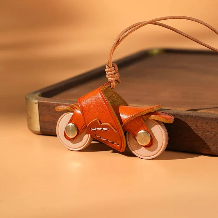 The Leather Moto Charm