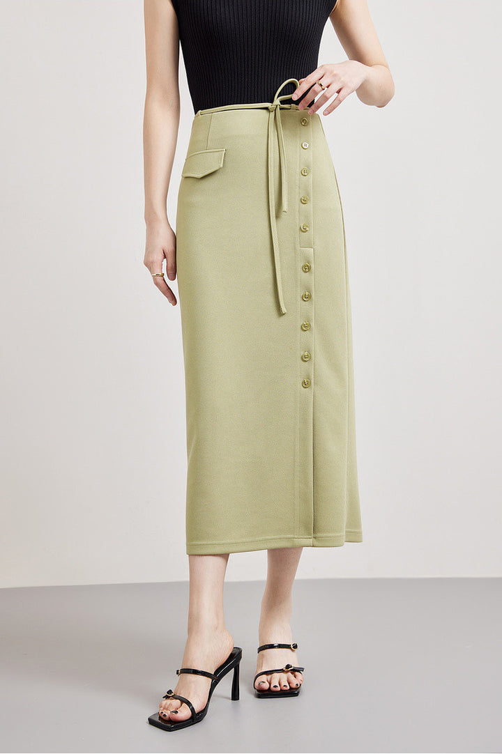 Cristina Split Midi Skirt