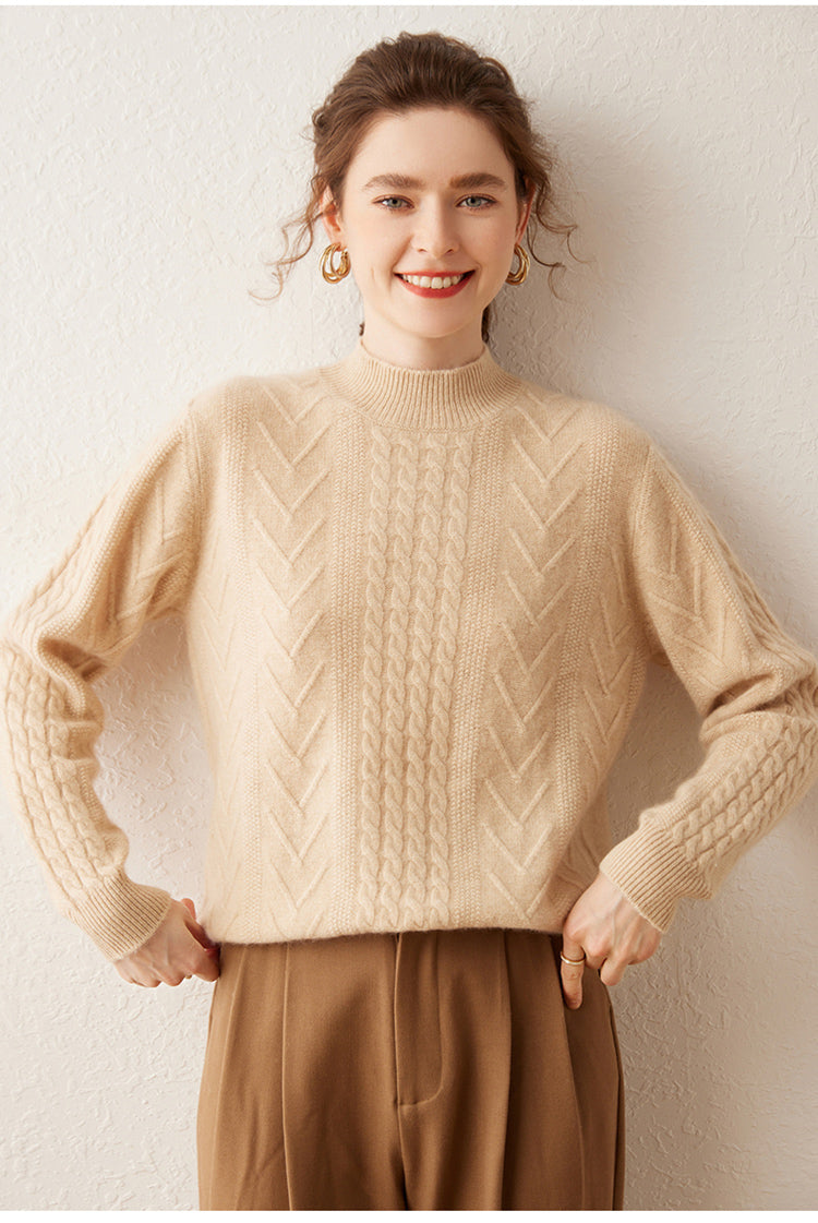 Gemma Cashmere O-Neck Sweater