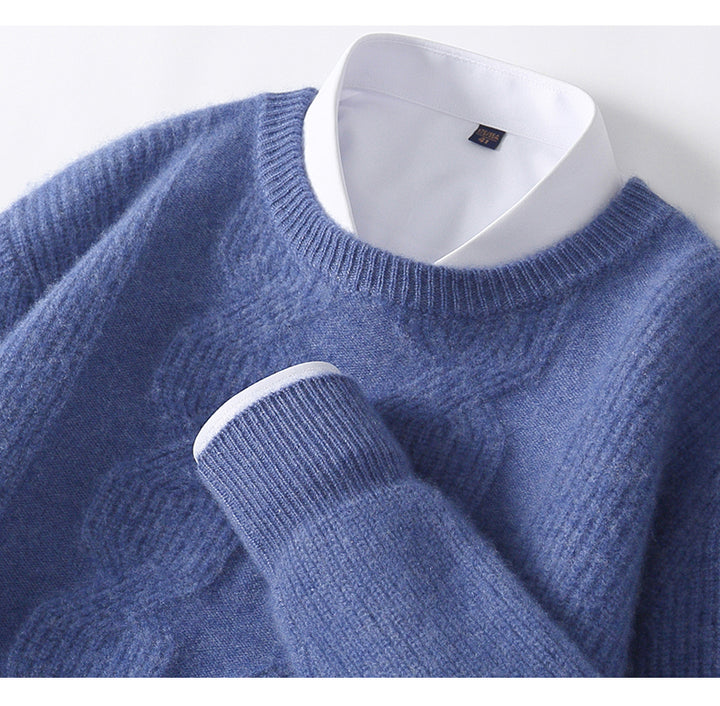 Merino Jacquard Wool Sweater