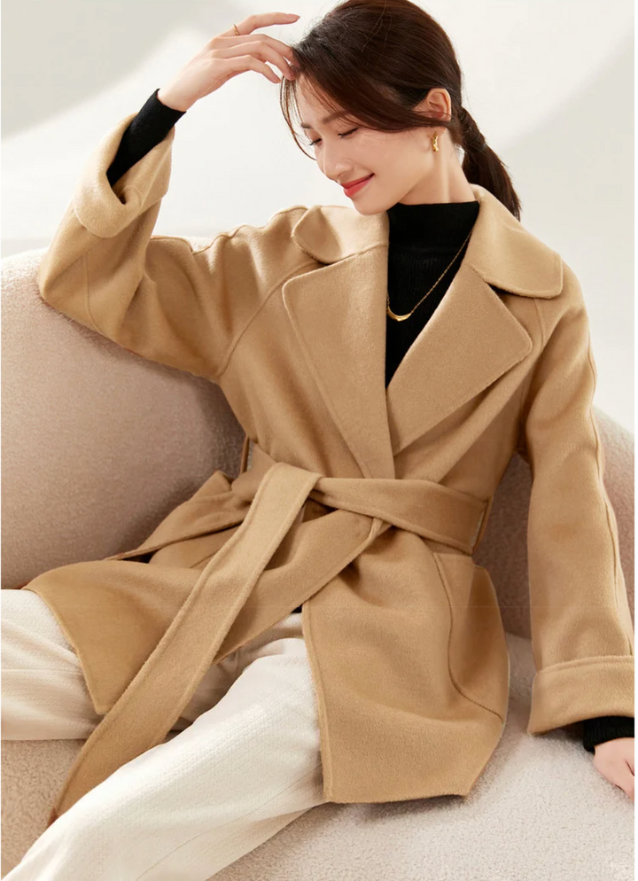 Tina Short Wool Coat