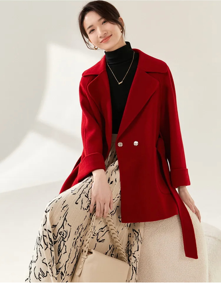 Tina Short Wool Coat