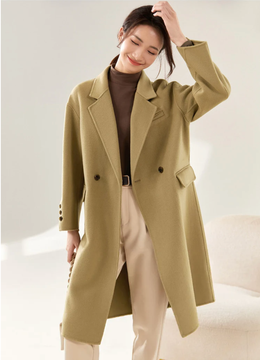 Sofia Wool Coat