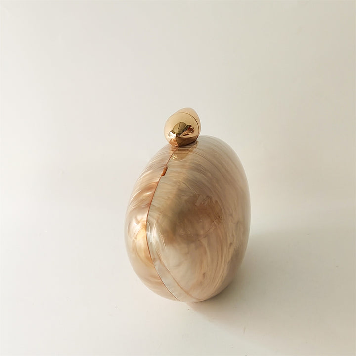 Jasper Crystal Pearl Clutch Bag