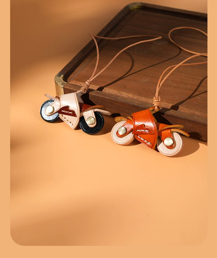 The Leather Moto Charm