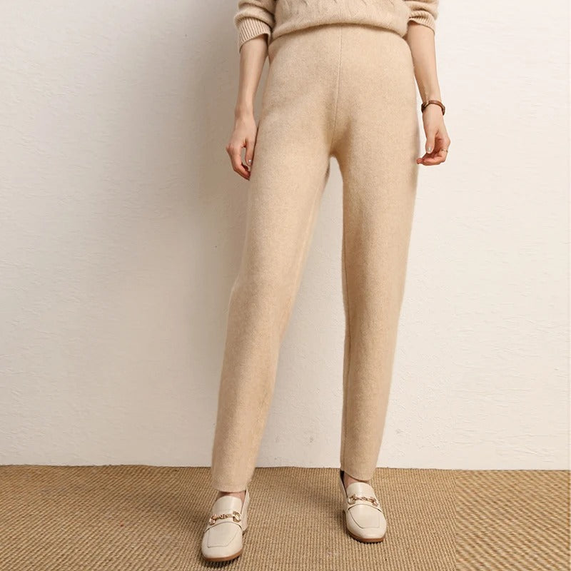 Aria Cashmere Knitted Pants