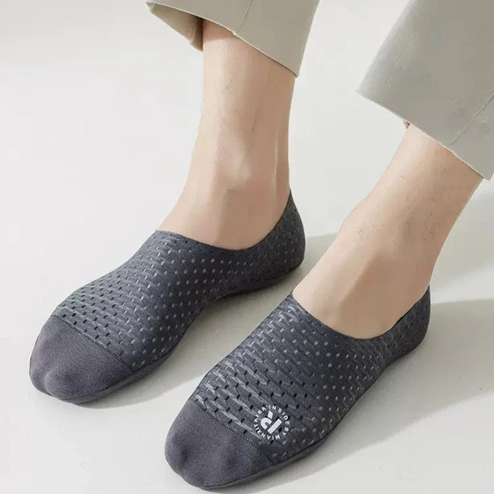 Summer Breathable Invisible No Show Socks Men