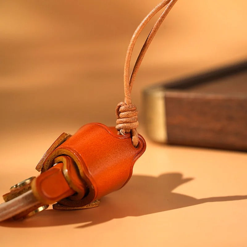 The Leather Moto Charm