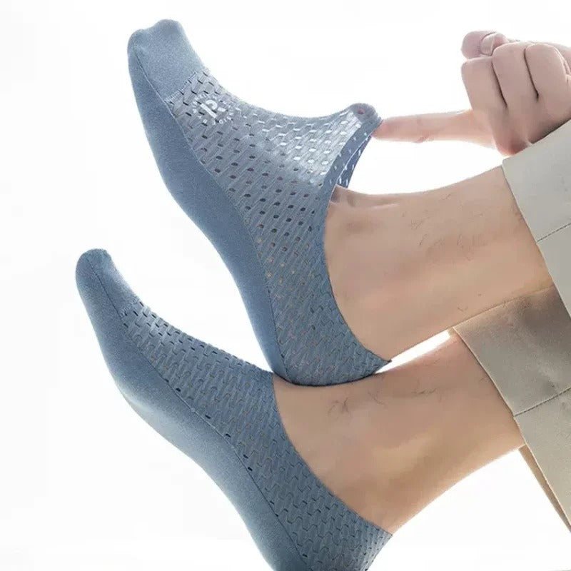 Summer Breathable Invisible No Show Socks Men