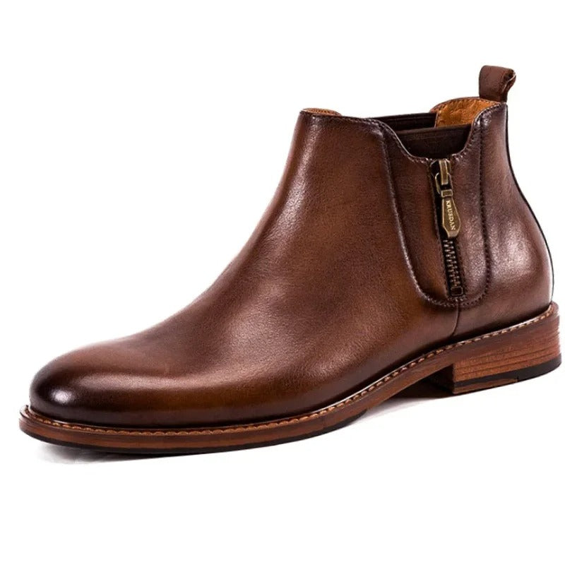 Julian Chelsea Leather Boots