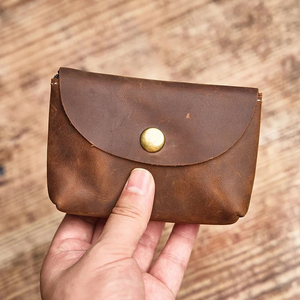 NUPUGOO Genuine Leather Retro Coin Purse — image 2