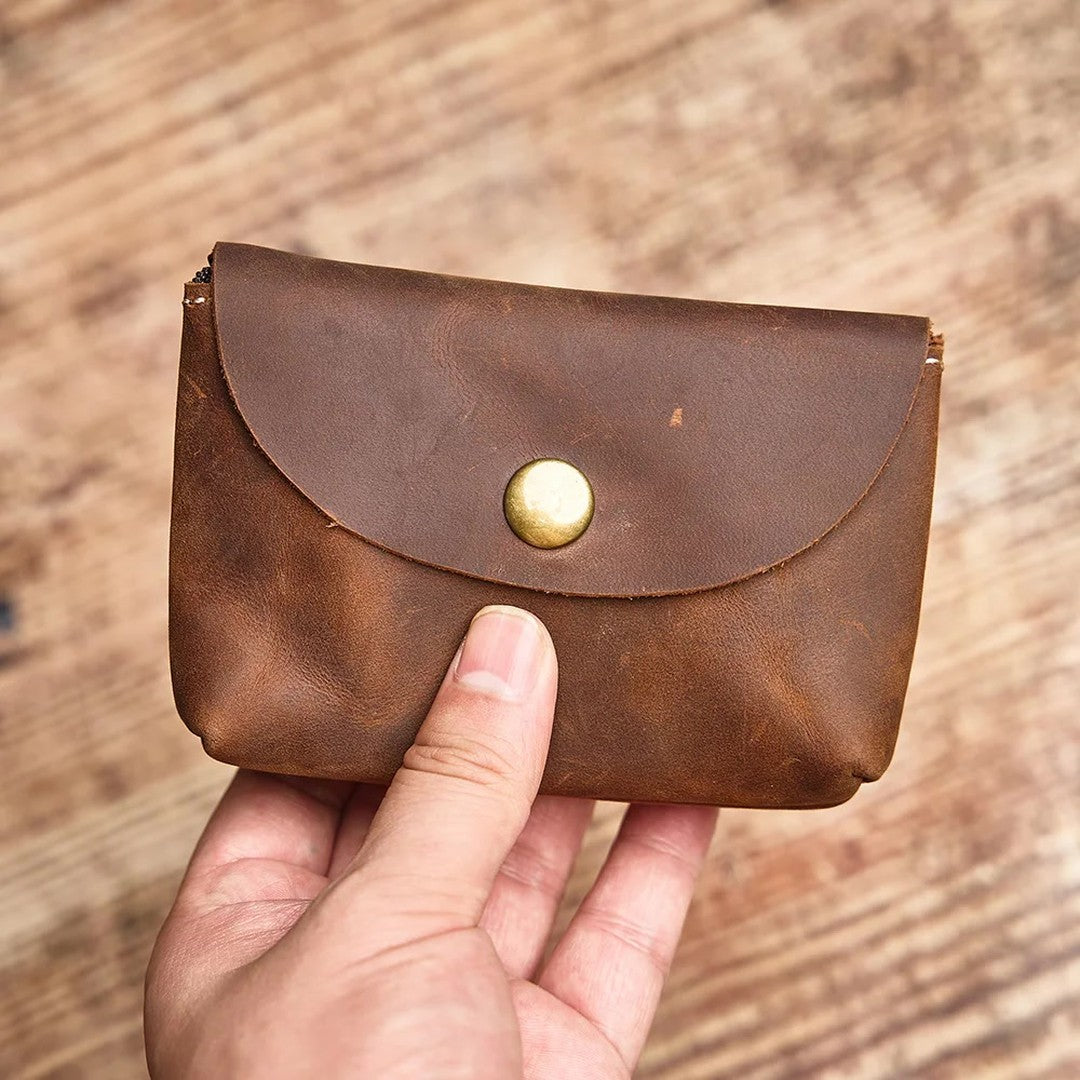 NUPUGOO Genuine Leather Retro Coin Purse — image 2