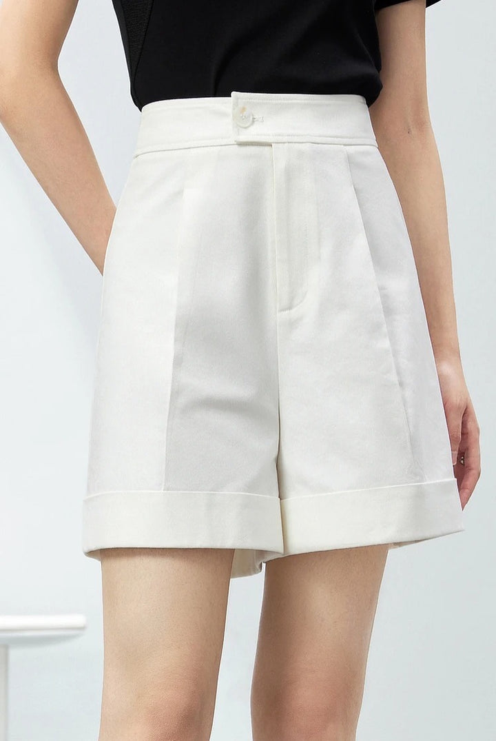 Orabella Bermuda Cotton Shorts