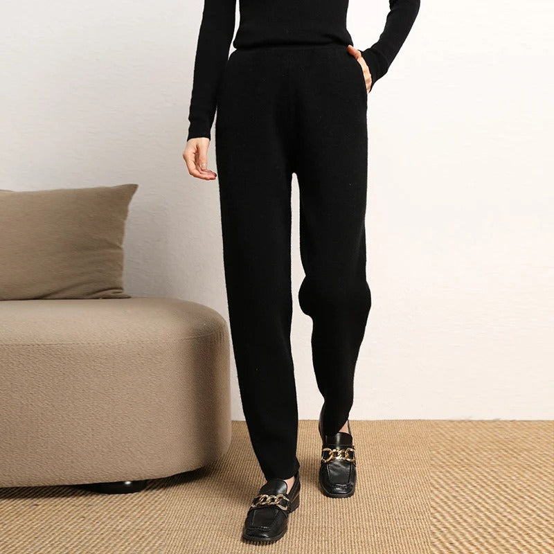 Aria Cashmere Knitted Pants