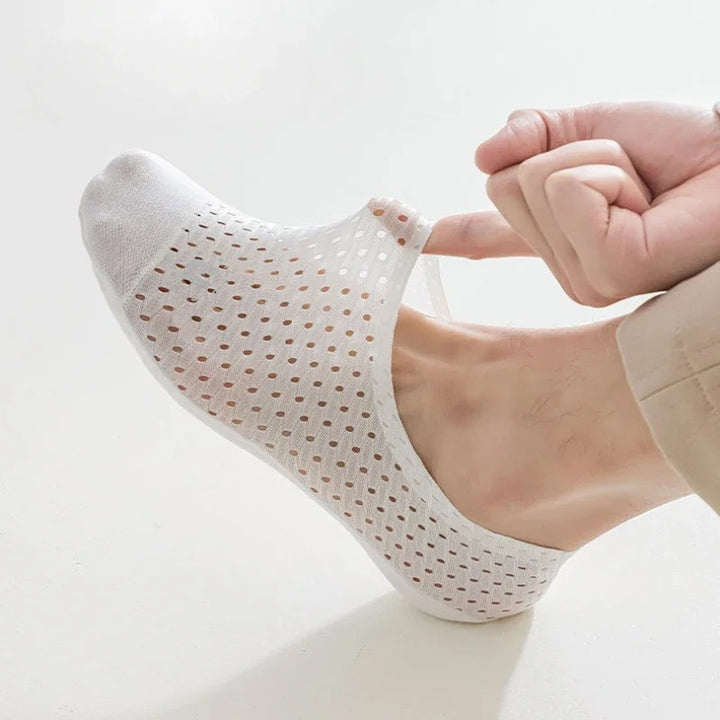 Summer Breathable Invisible No Show Socks Men