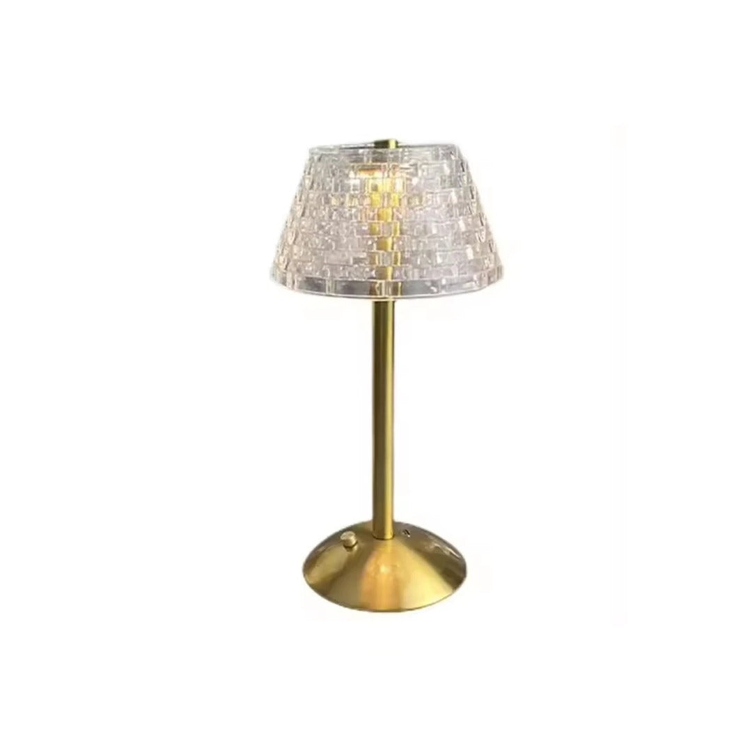 Estelle lamp, Basketweave shade
