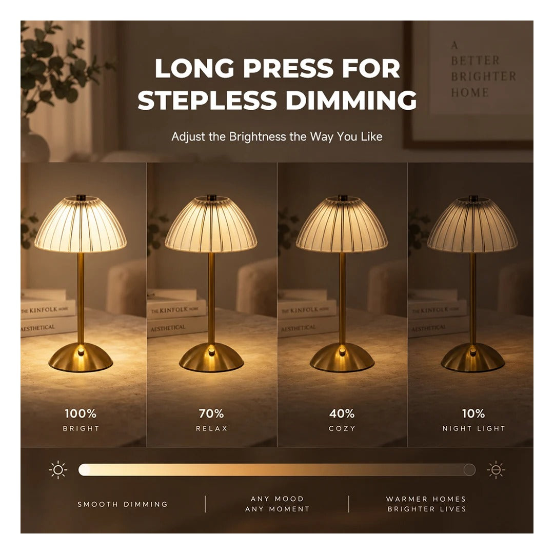 Estelle lamp stepless dimming