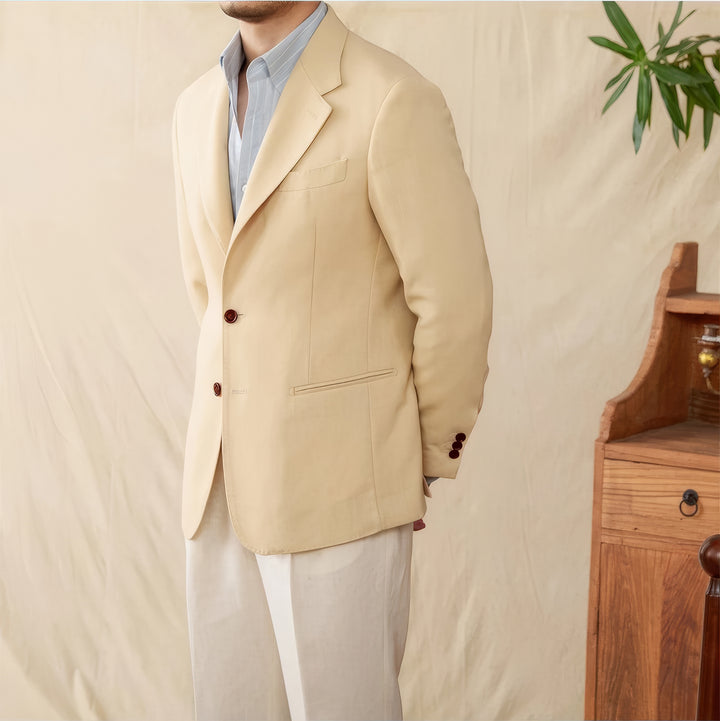 Matteo Linen Tencel Blend Suit Jacket