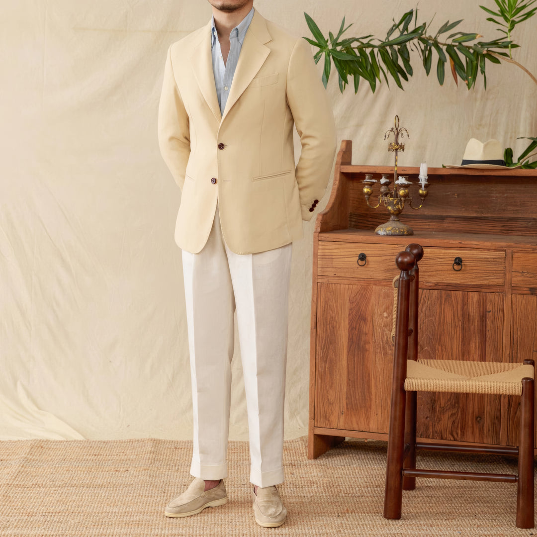 Matteo Linen Tencel Blend Suit Jacket