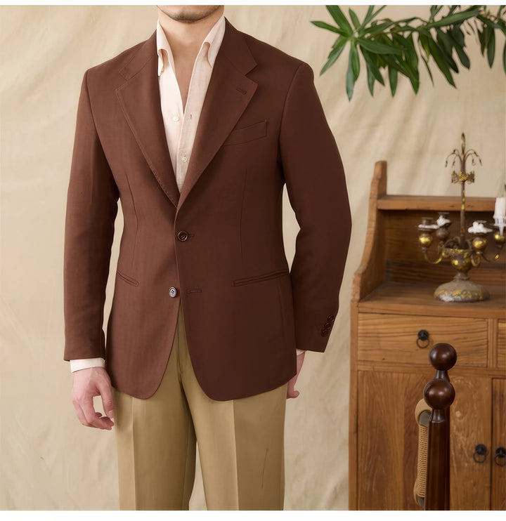 Matteo Linen Tencel Blend Suit Jacket