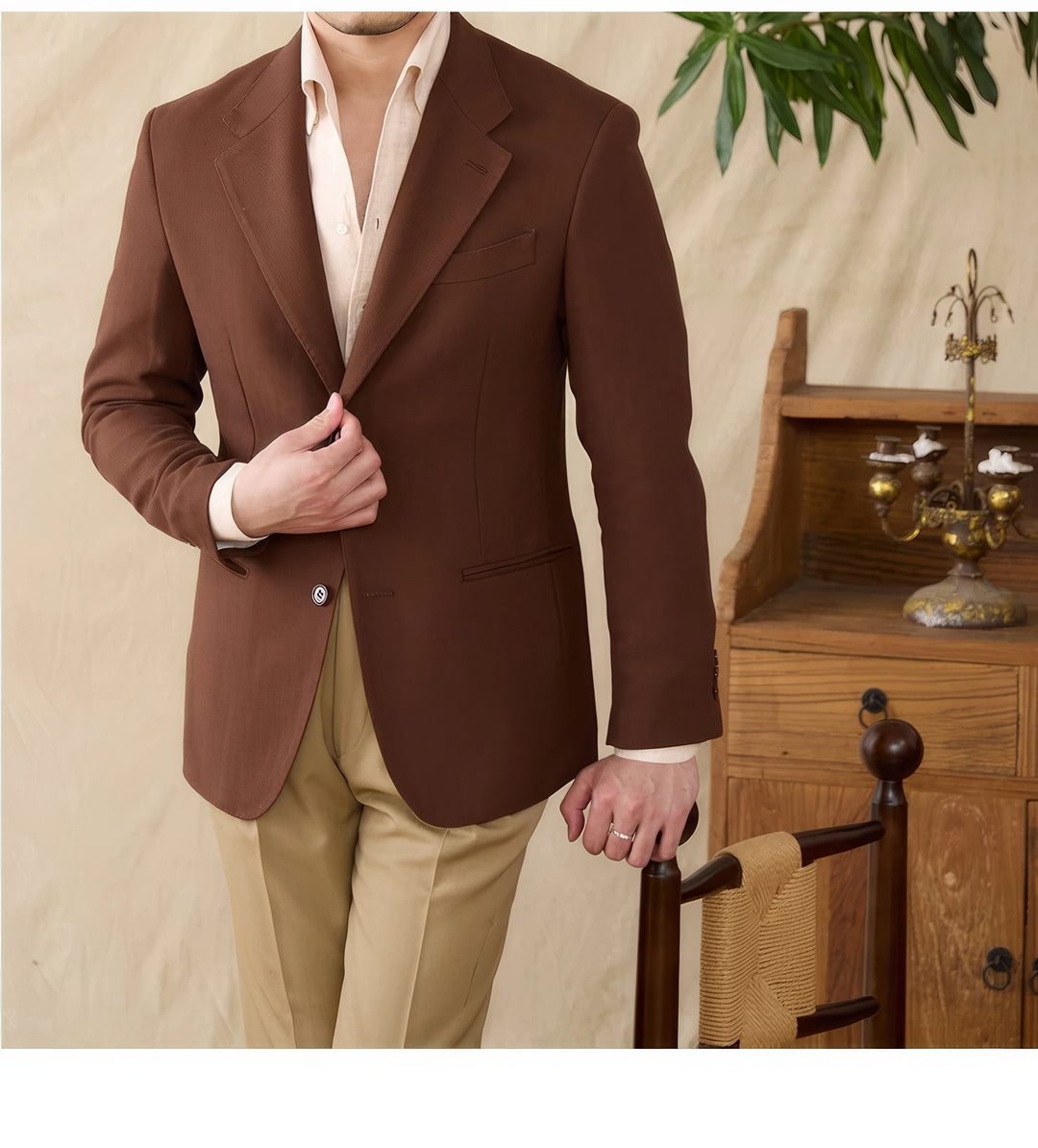 Matteo Linen Tencel Blend Suit Jacket