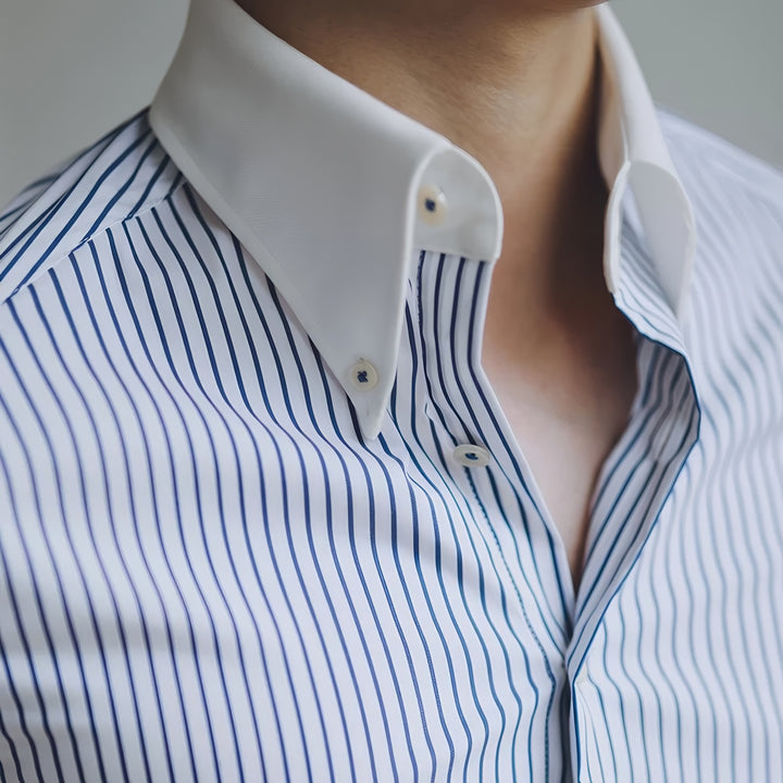 Marcello Slim Fit Stripe Shirt