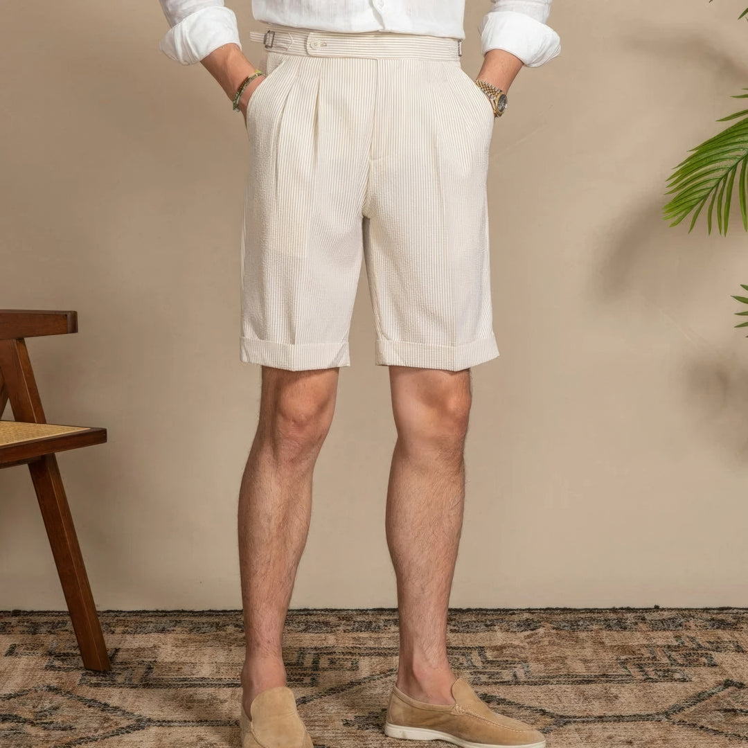 Nicolo Seersucker Short Pants