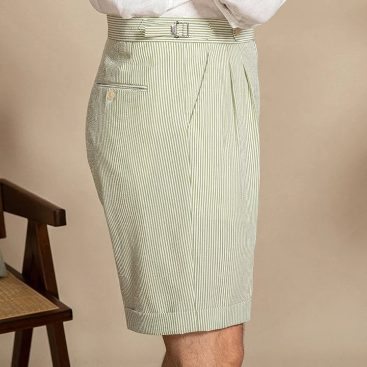 Nicolo Seersucker Short Pants