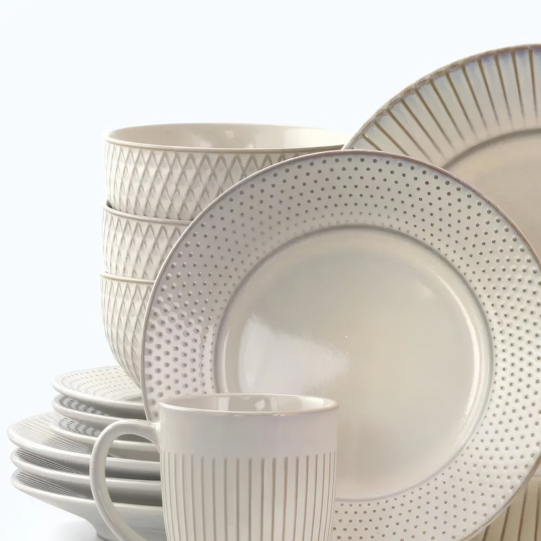 Santorini Dinning Set of 16