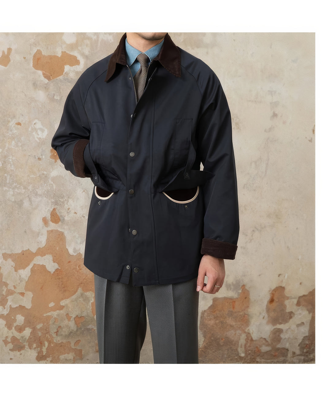 Riccardo Waterproof Corduroy Jacket