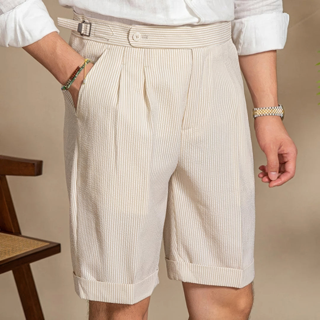 Nicolo Seersucker Short Pants