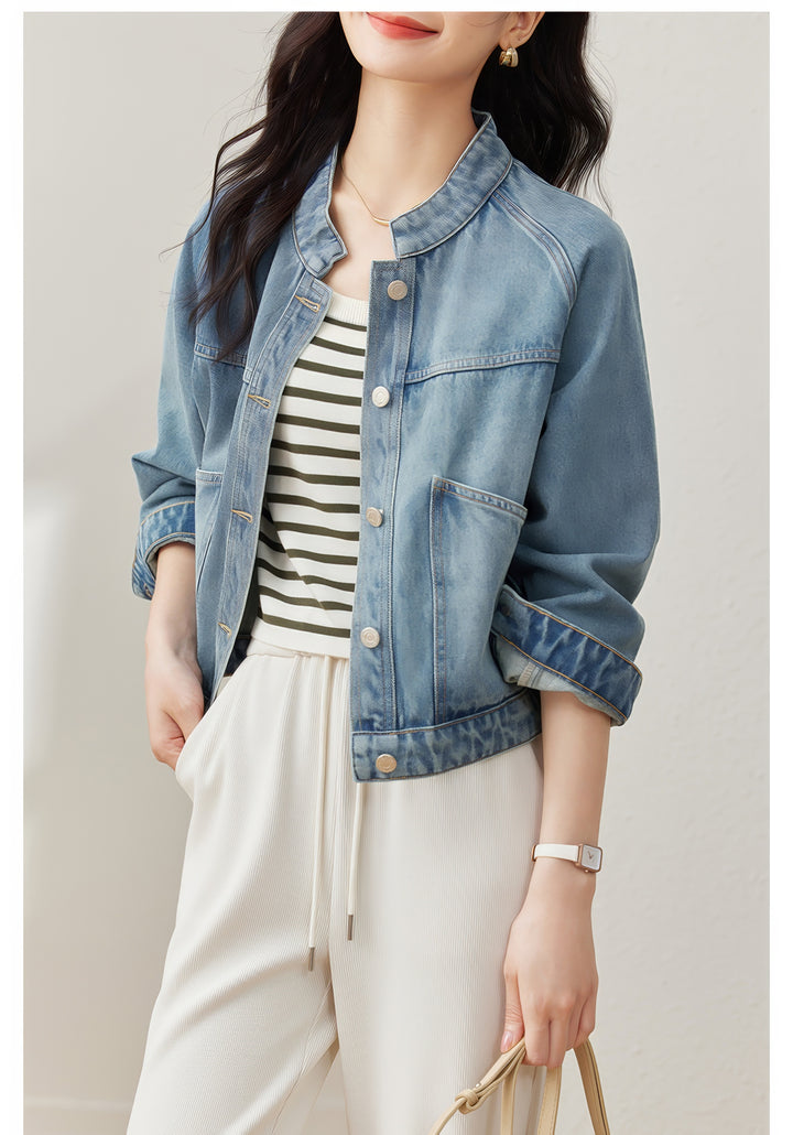 Liliana Retro Denim Jacket