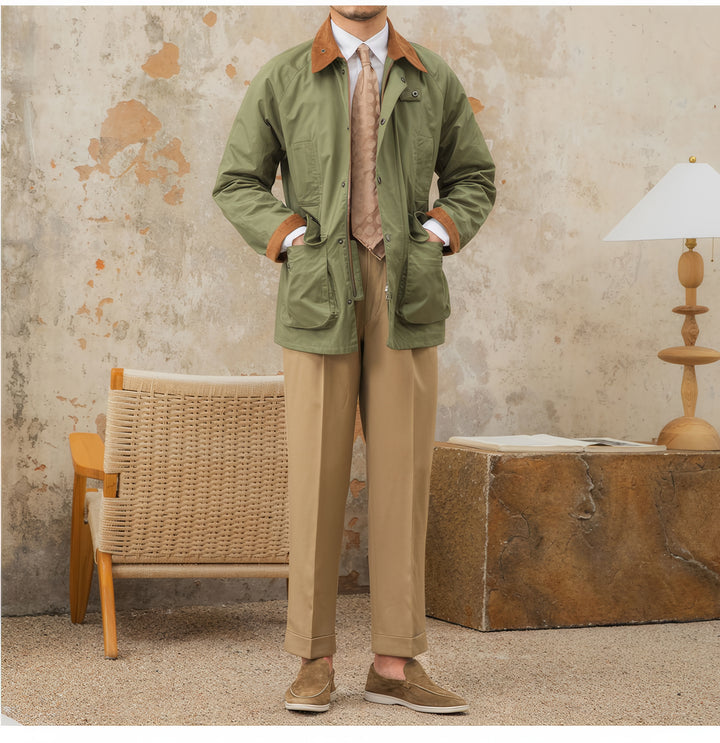 Federico Corduroy Lapel Jacket