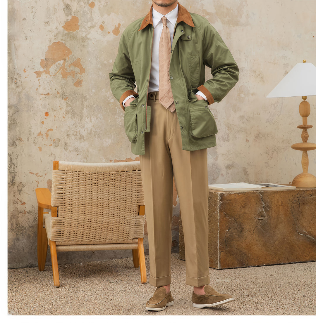 Federico Corduroy Lapel Jacket