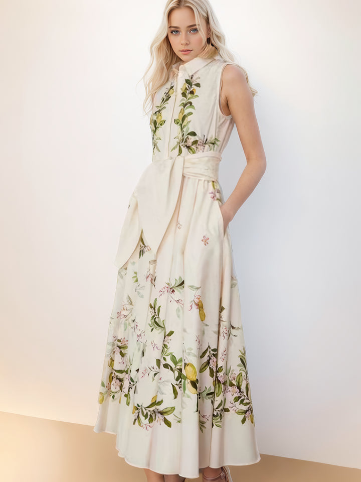 Francesca Floral Printed Dress