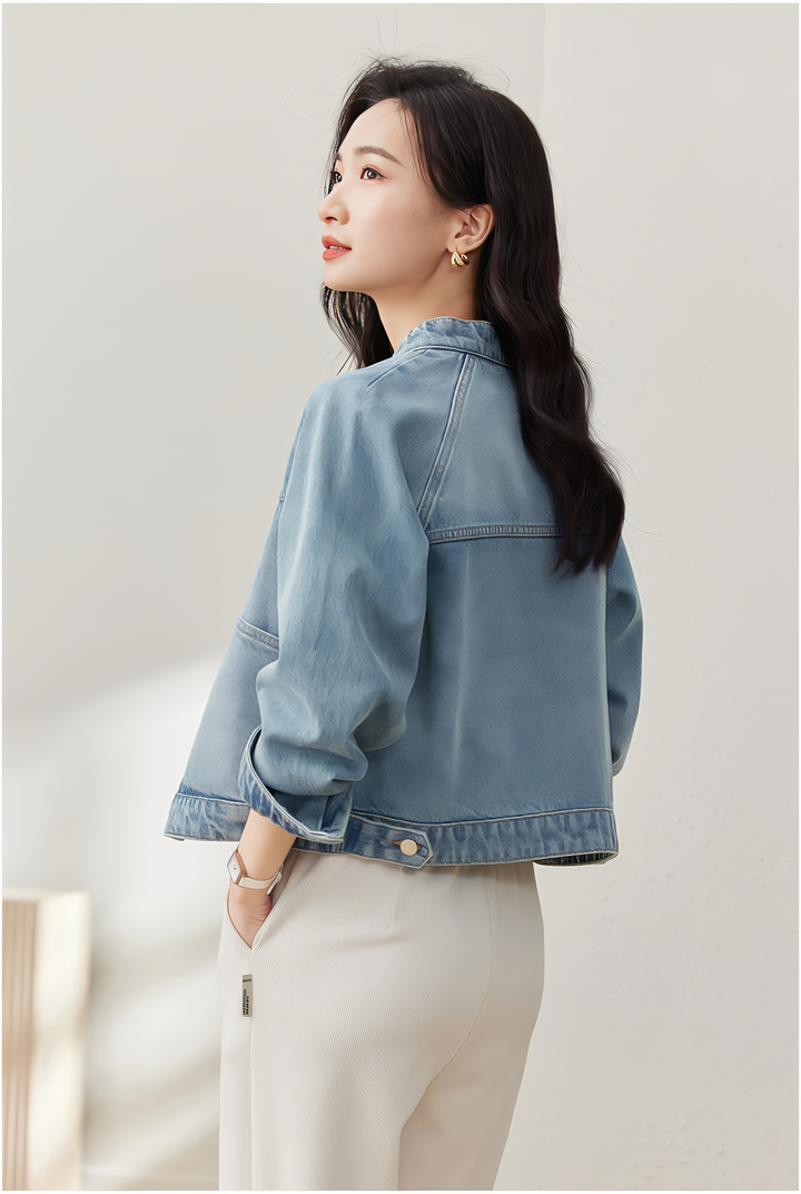 Liliana Retro Denim Jacket