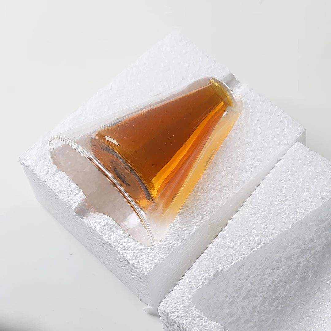 Clear Murano Glass Vases