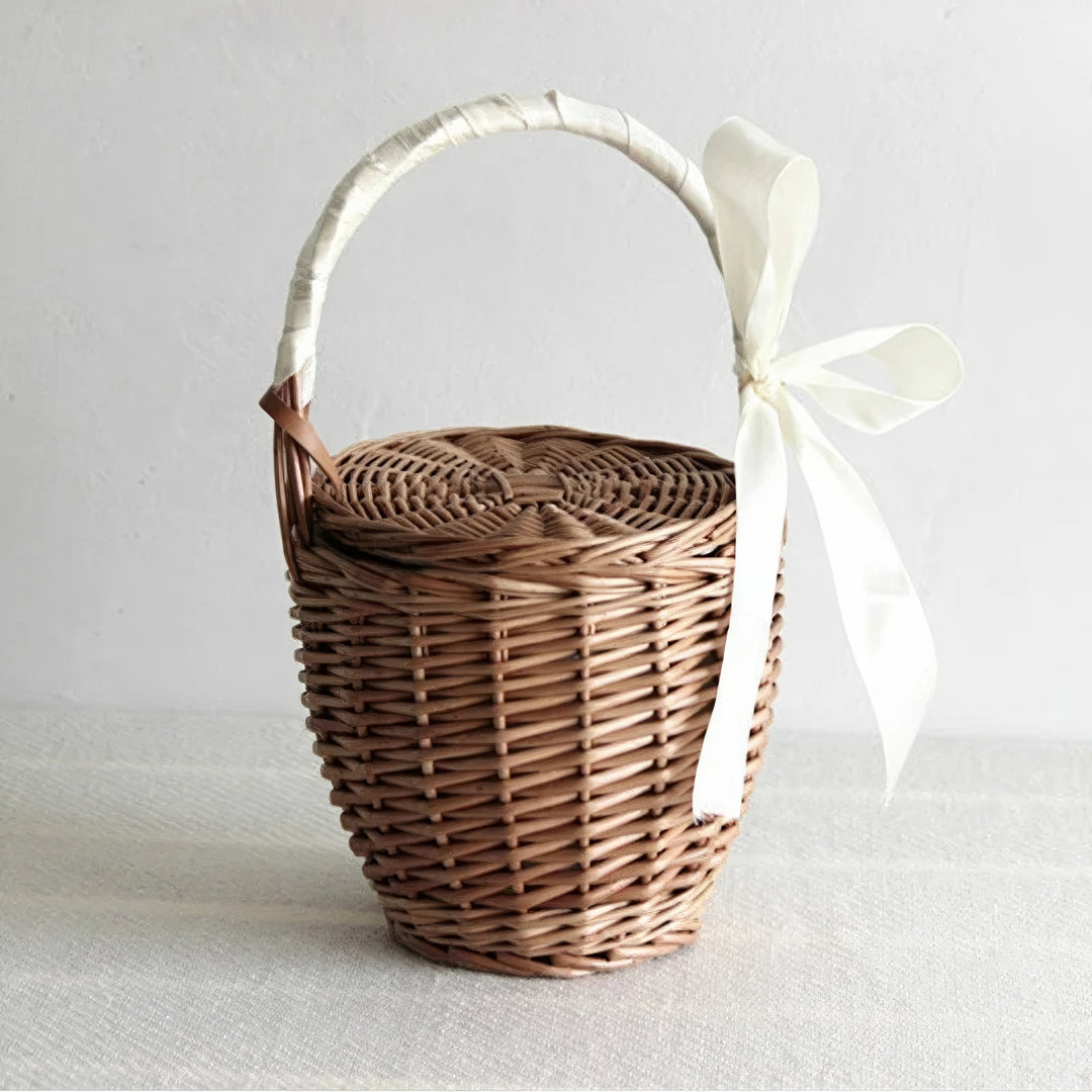 Côte Rattan Basket Bag
